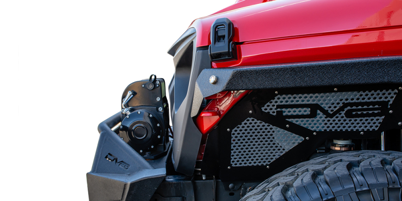 Jeep Wrangler JL Grill - DV8 Offroad - Angry - Black - `18-`27